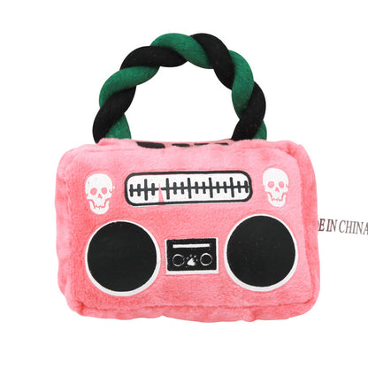 Rope radio pet toy plush radio toy quantity price