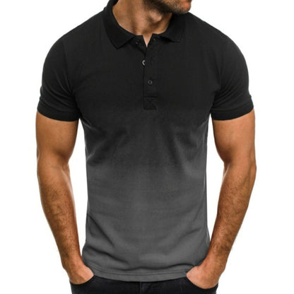 Slim-fit Gradient POLO Shirt