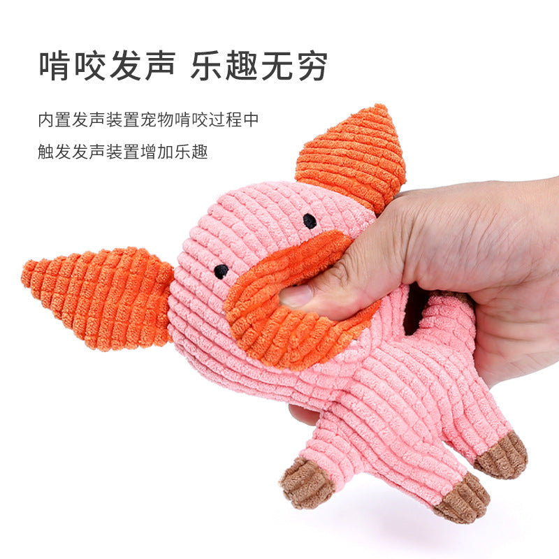 Amazing  pet toy plush rabbit cattle big elephant a variety of cute dog cat cats toy factory direct sales