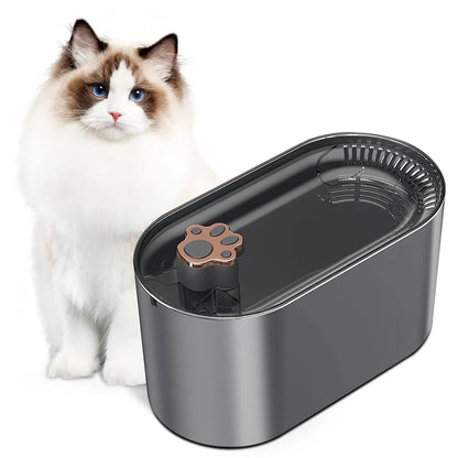 3L Automatic Pet Water Fountain...Ultra-Quiet w/ LED Light