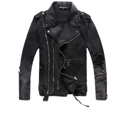 Denim jacket black denim jacket