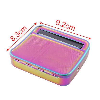 New Metal Rolling Machine Tobacco Roller Cigarette Case 70mm 78mm 110mm  Roller Cig Machine For Smoking