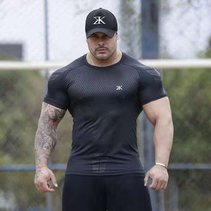 Fitness Bodybuilding Workout Black Tops Clothing