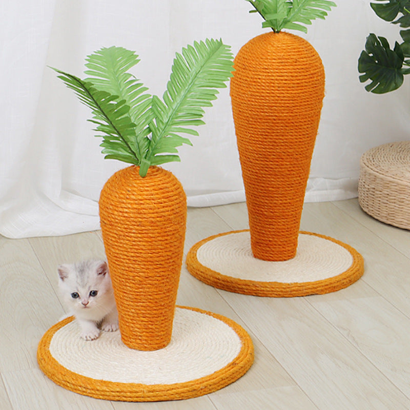 2024 new Jian Ma cat scratch board cat gripper radish styling pet supplies large cat climb cat toy friction