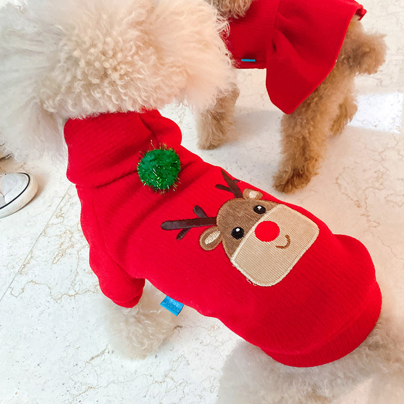 Pet dog cat autumn and winter new dog clothes angel wings tape pants, Teddy Bear manufacturers direct supply