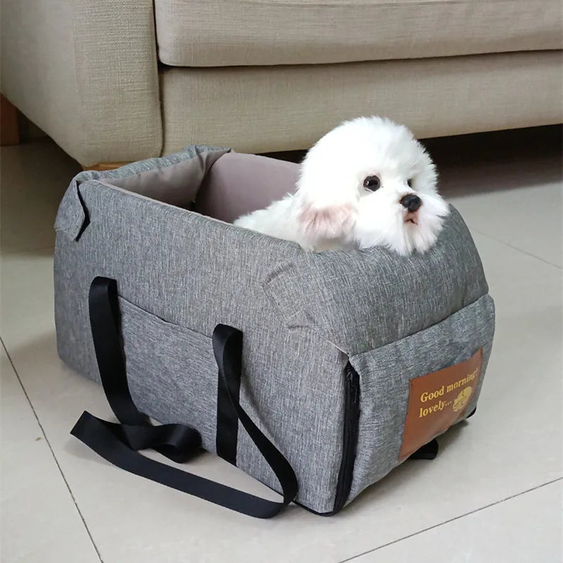 Pet Dog Car Seat Bed Car Central Seat Cat Dog Travel Portable Carrier for Safety Bag Dog Pet Accessories 펫 여행 고양이 개 좌석 침대 운송