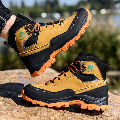 Men Military Tactical Boot Tactical Men's Shoes Combat Ankle Boots Steel Toe Cap Hunting Trekking Camping Shoes Man Safety Shoes