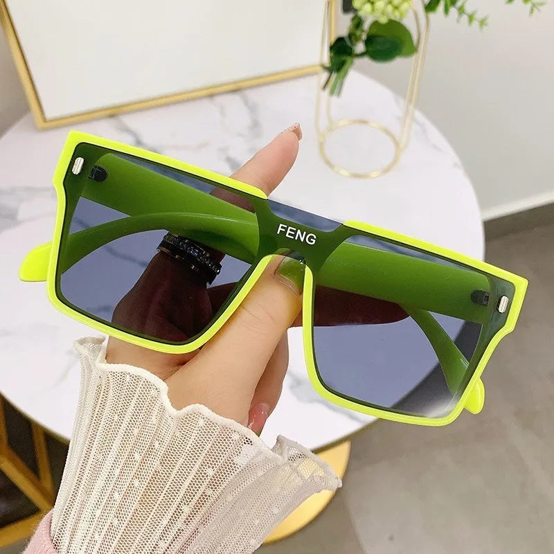  New Women Luxury SunGlasses Vintage Square Sun glasses Men Fashion Brand Designer Female Sunshade Eyewear UV400 Oculos De Sol