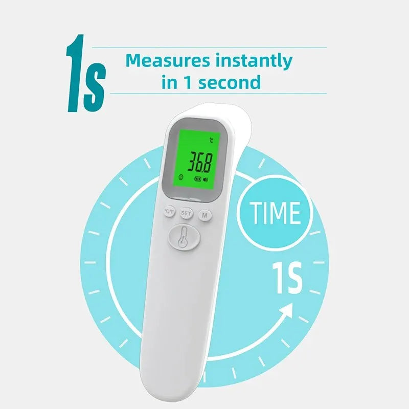 Medical Infrared Forehead Thermometer Backlit Digital Non-contact Laser Household LCD Baby Adult Fever Infant Body