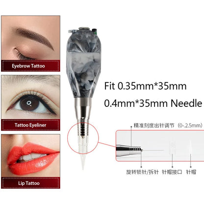 Wireless PMU Machine Tattoo Pen Protable Rechargeable Professional Permanent Makeup Microblading For Use Eyebrow Lips Eyelash