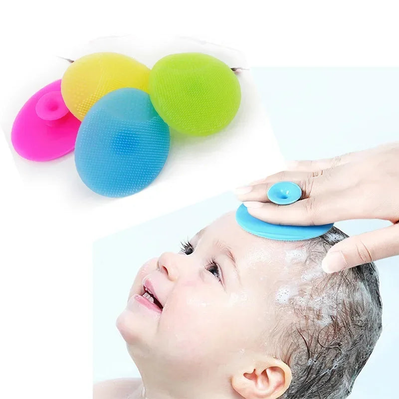 Silicone Cleaning Pad Exfoliating Brush Lifting Face Skin Scrub Suction Cup Baby Face Wash Brushes Massage Face Skin Care Tools