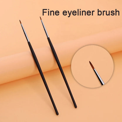 Fine Eyeliner Brush Liquid Gel Eyeliner Makeup Brush Precision Thin Long Eyeliner Brush Professional Liner Brush