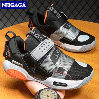 Children's Basketball Shoes For Boys Girls Non-slip Kids Sport Shoes Lightweight Outdoor Sneakers Trainers Footwear