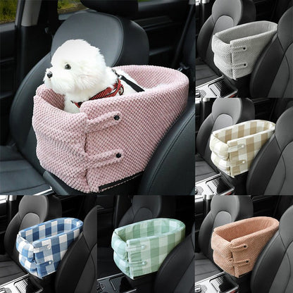 Pet car seat for small dog and cat