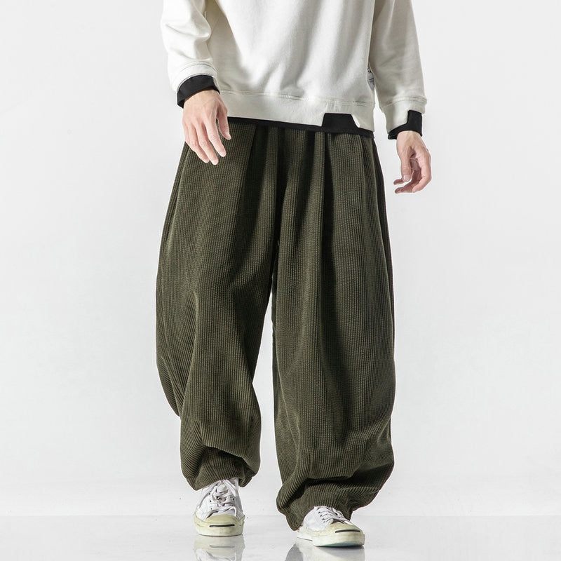 Voguable New Men's Casual Trousers Streetwear Harem Pants Fashion Woman Long Pants Big Size Loose Male Sweatpants Harajuku Style 5XL