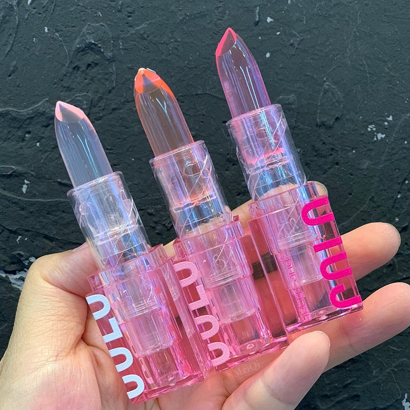 Y2K Pink Transparent Clear Lipstick