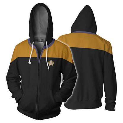 Star Trek: Deep Space Nine / Voyager 3D Hoodie Cosplay Sweatshirt