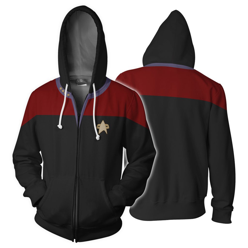 Star Trek: Deep Space Nine / Voyager 3D Hoodie Cosplay Sweatshirt