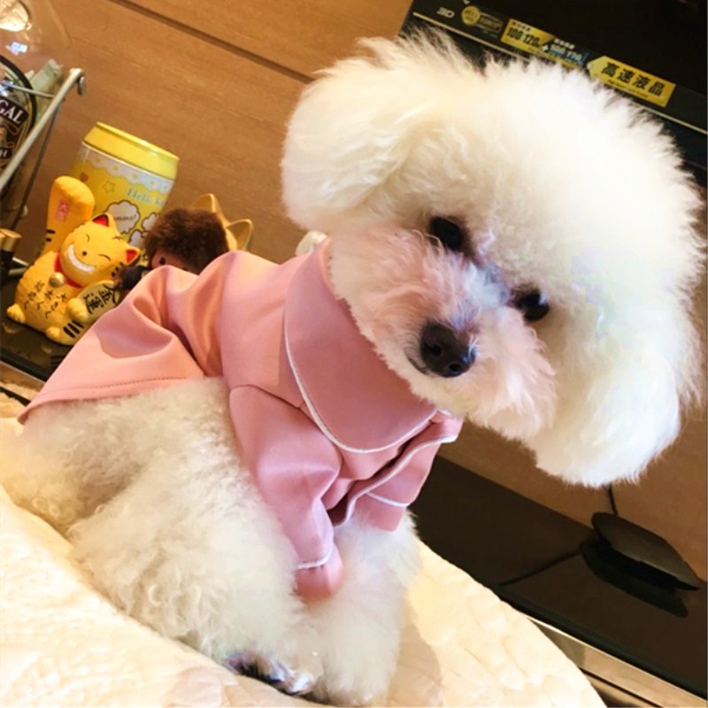 Pet clothes autumn and winter dog pajamas clothes spring cat clothes puppy law Teddy clothes pet clothing