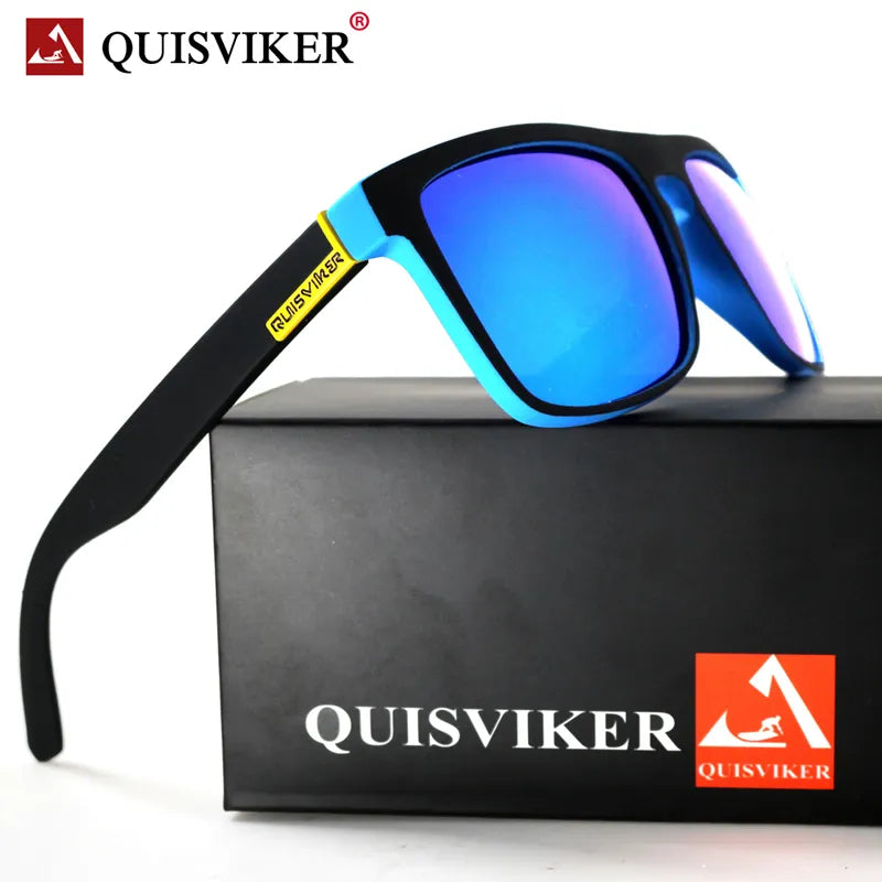 QUISVIKER Brand New Polarized Glasses Men Women Fishing Glasses Sun Goggles Camping Hiking Driving Eyewear Sport Sunglasses