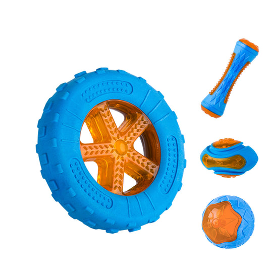 Amazing floating toy, bite training dog with pet ball dog throws a flying disk interactive big small and medium dog toys