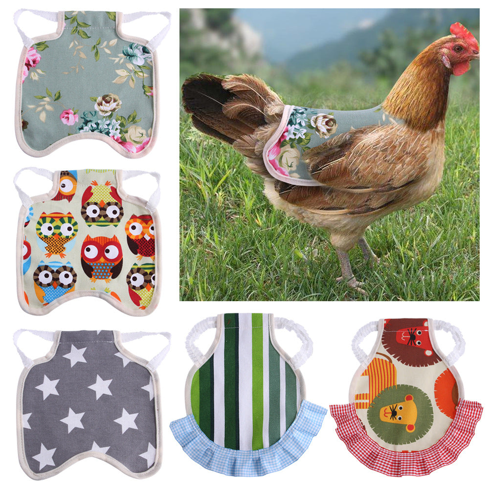 Cross-border new manufacturers direct supply chicken clothes pet vest palatable lace clothes chicken duck goose back