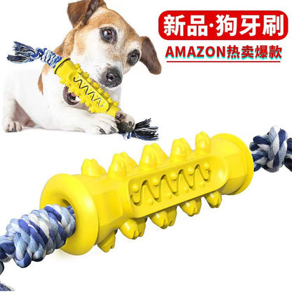 Pet Supplies amazing Dog Toy Teething SticksResistant Gnawing Teeth Cleaning BonesDog Toothbrush Toys Biting Glue