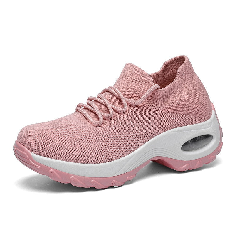 Orthopedic Walking Shoes Platform Sneakers for Women Orthofit Shoes