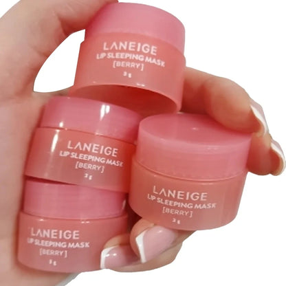 Lip Sleep Mask Night Sleep Maintenance Moisturizing Lip Gloss Bleach Cream Nourishing Lip Care Strawberry South Korea