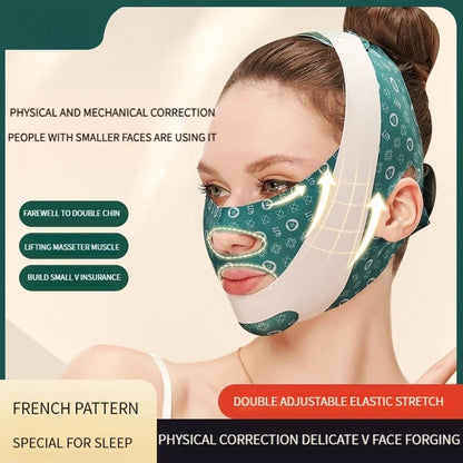 Adjustable V Face Bandage Lift Up Belt Reduce Double Chin Face Sculpting Sleeping Mask Facial Skin Care Tool Face Lifting Tapes