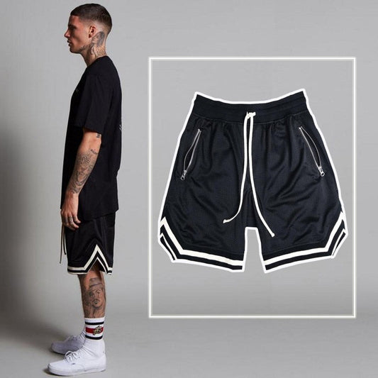 Mens Sport Shorts Dry Fit Running Shorts Sportwear Beach Bottom Loose Basketball Training Pants Fitness Workout Gym Shorts Men