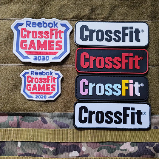 PVC Sniper CrossFit Patches GAMES 2020 Name Vest Military Tags Badge Devgru Applique Skull Clothes Stickers Apparel Accessories