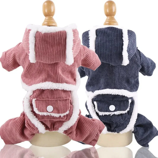 Dog Clothes Autumn Winter Puppy Pet Dog Coat Jacket For Small Medium Dogs Thicken Warm Chihuahua Yorkies Clothes Pets Clothing