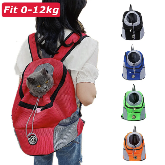 Pet Dog Carrier Bag Carrier For Dog Cat Backpack Out Double Shoulder Portable Travel Backpack Outdoor Dog Carrier Bag Travel Set