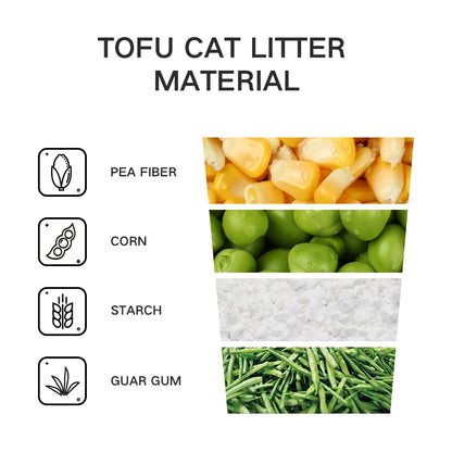 BEST High Quality Natural 2MM Tofu Cat Litter Sand Pet Shop Pet Product Supplier